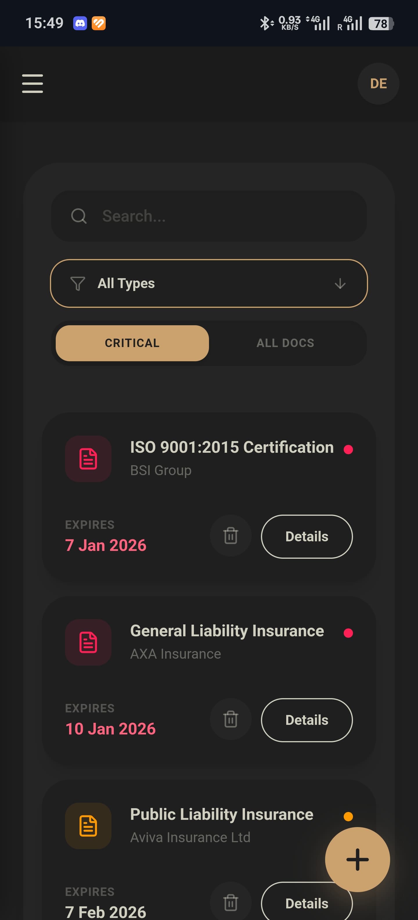 Android Screen Preview